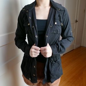 Black Twill Jacket